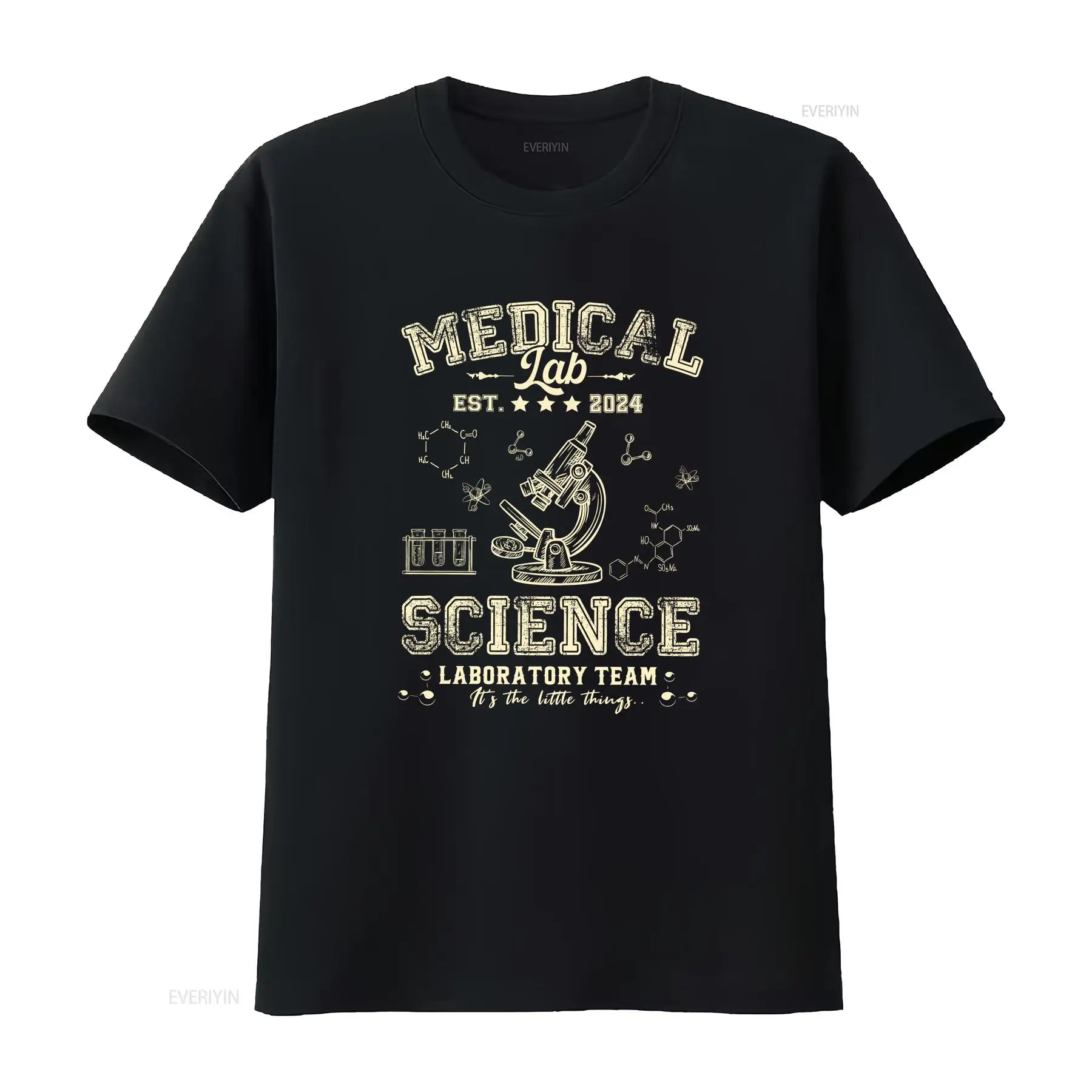 Medical Lab Tech - Laboratório médico scientt t camisa equipe