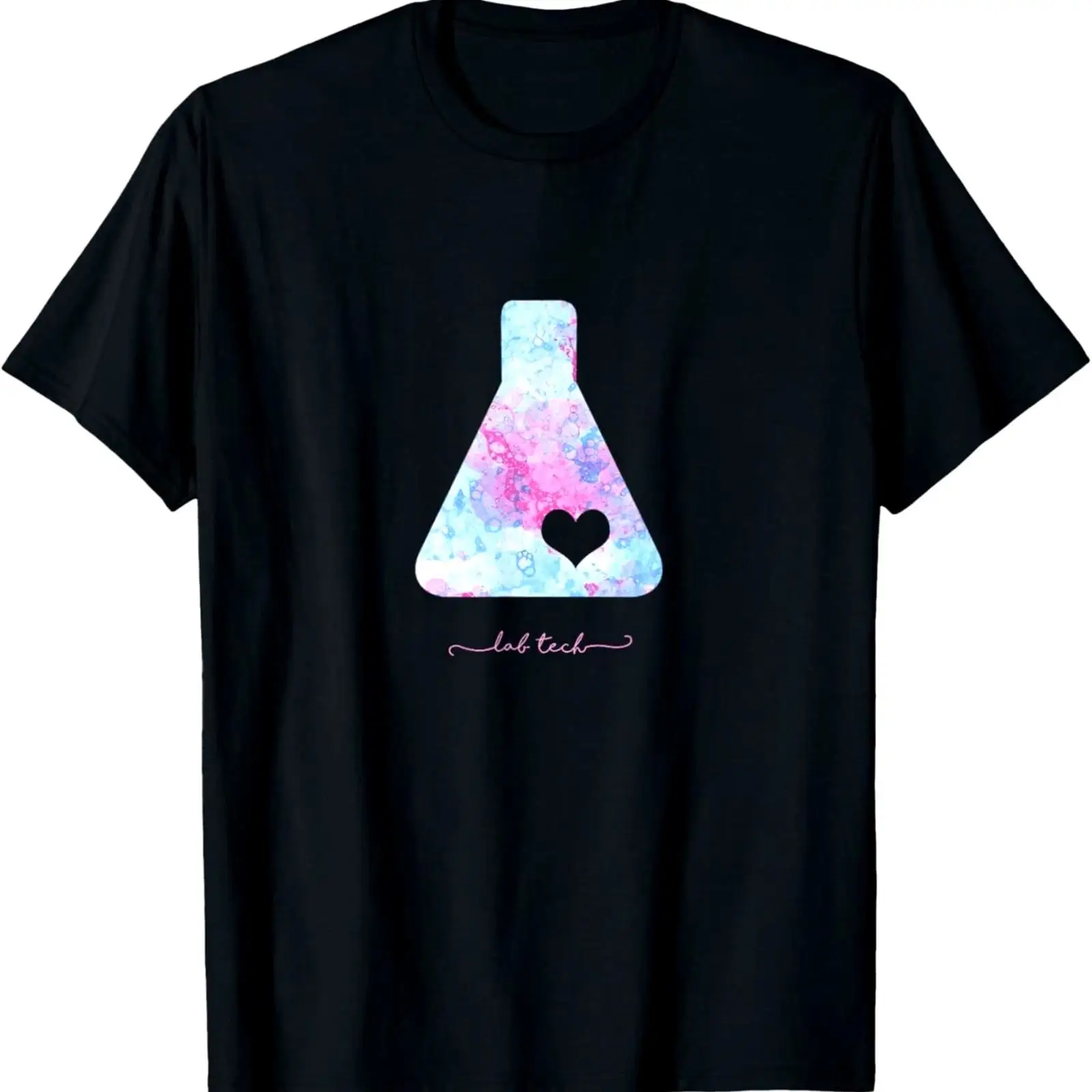 Medical Lab Tech - Camiseta com estampa de copo de