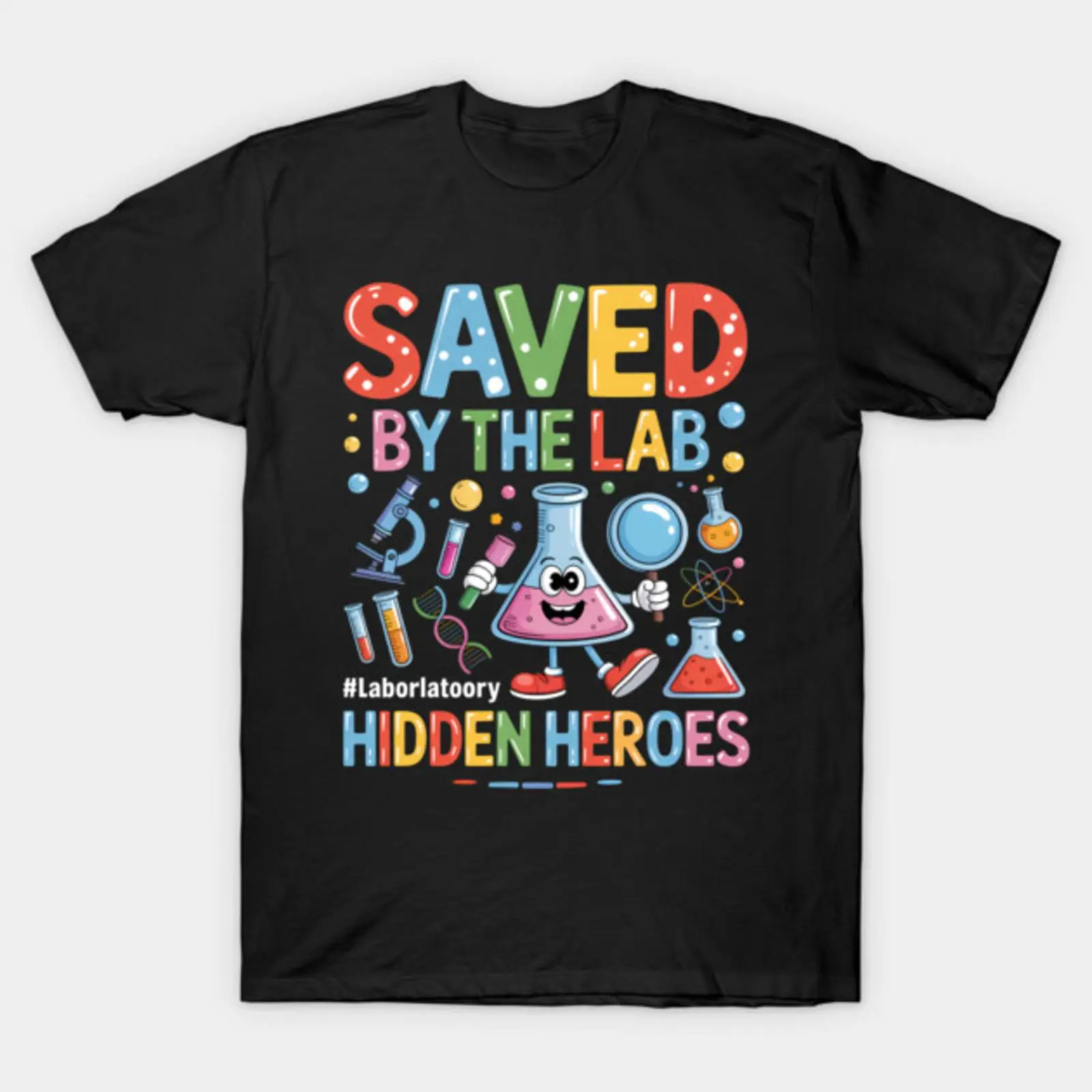 Medical Lab Tech - Camiseta Unissex Vintage Lab Week 2025: