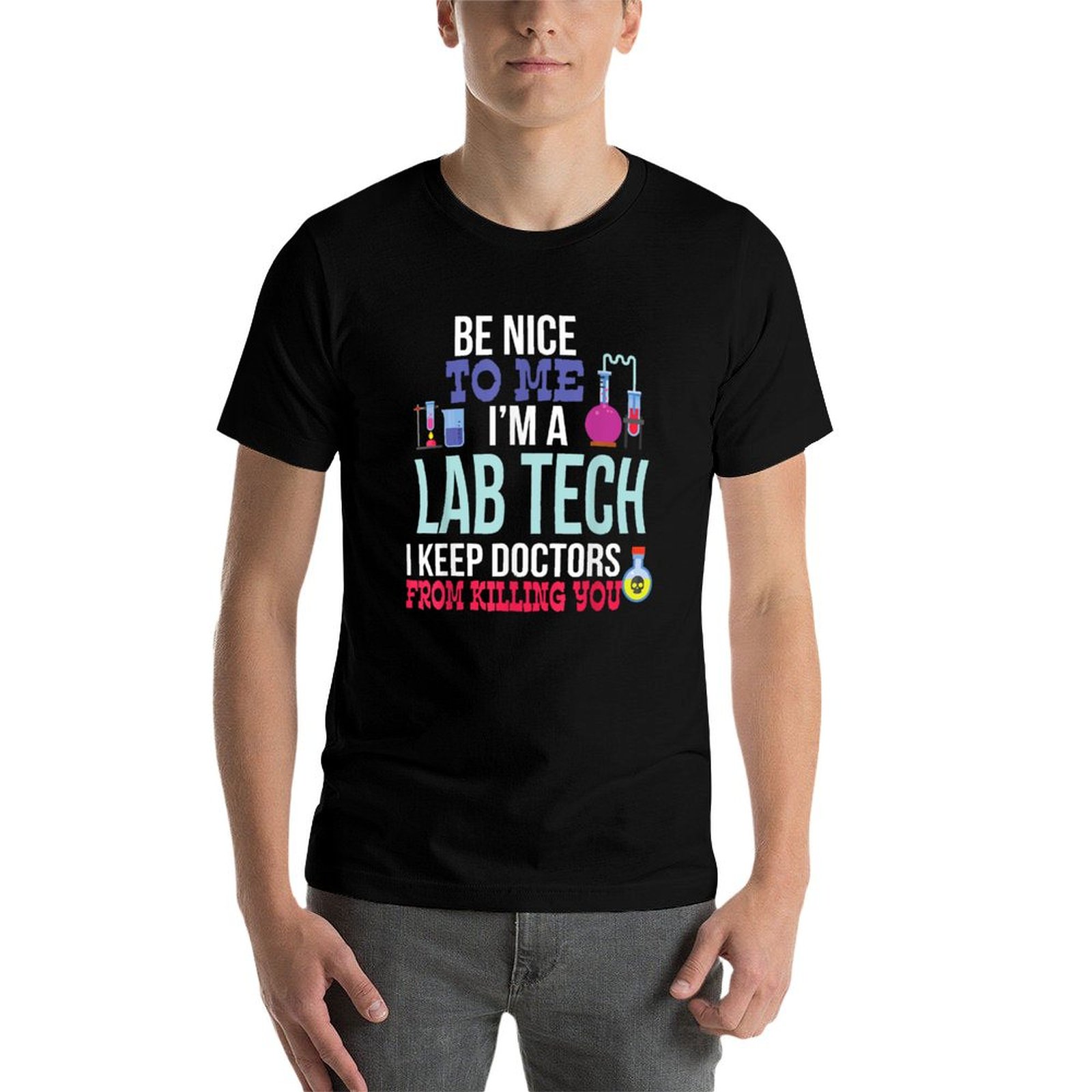 Camiseta Engraçada para Técnic - Medical Lab Tech avaliação e preço
