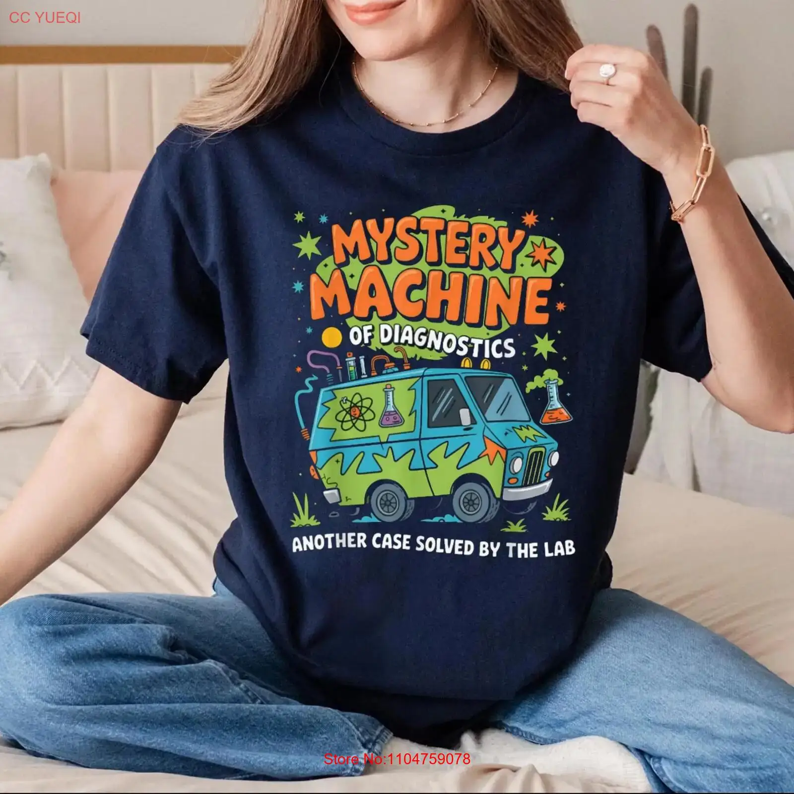 Camiseta Mystery Machine of Di - Medical Lab Machines avaliação e preço