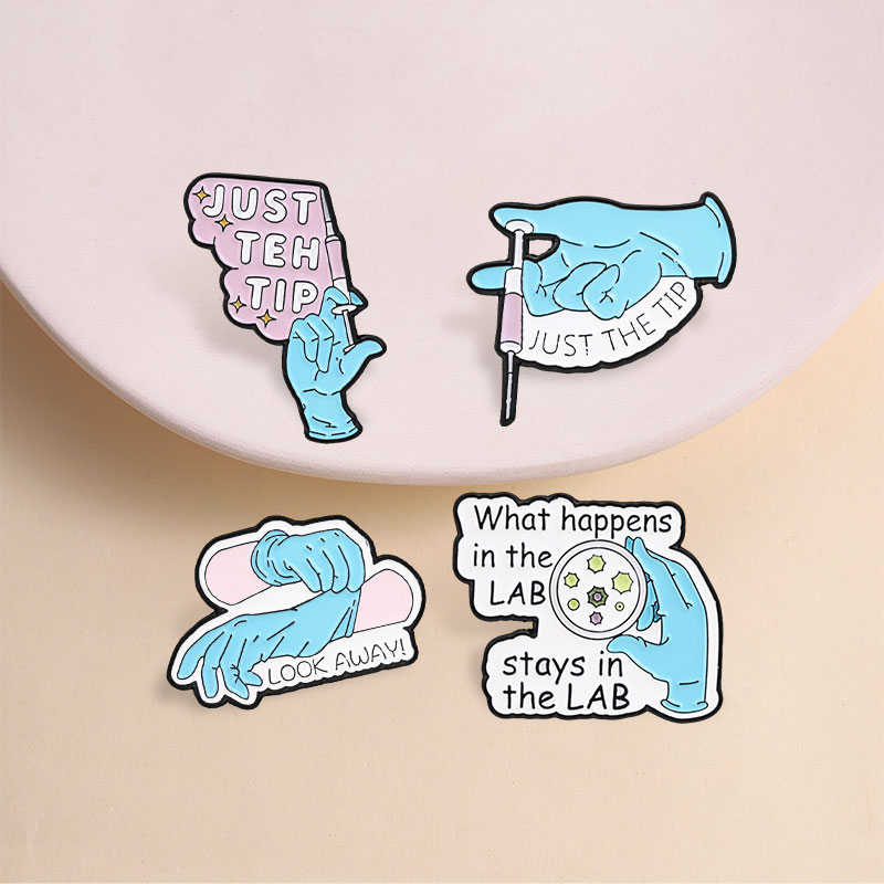 Pins de Esmalte para Laboratór - Medical Lab Tech avaliação e preço