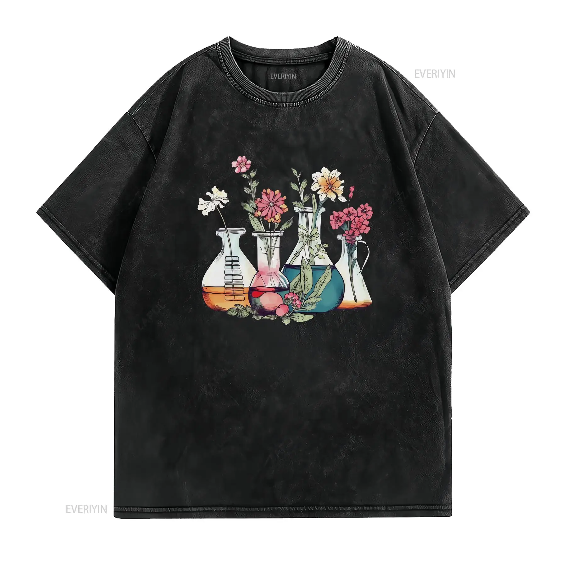 Camiseta de Laboratório Floral - Medical Lab Tech avaliação e preço