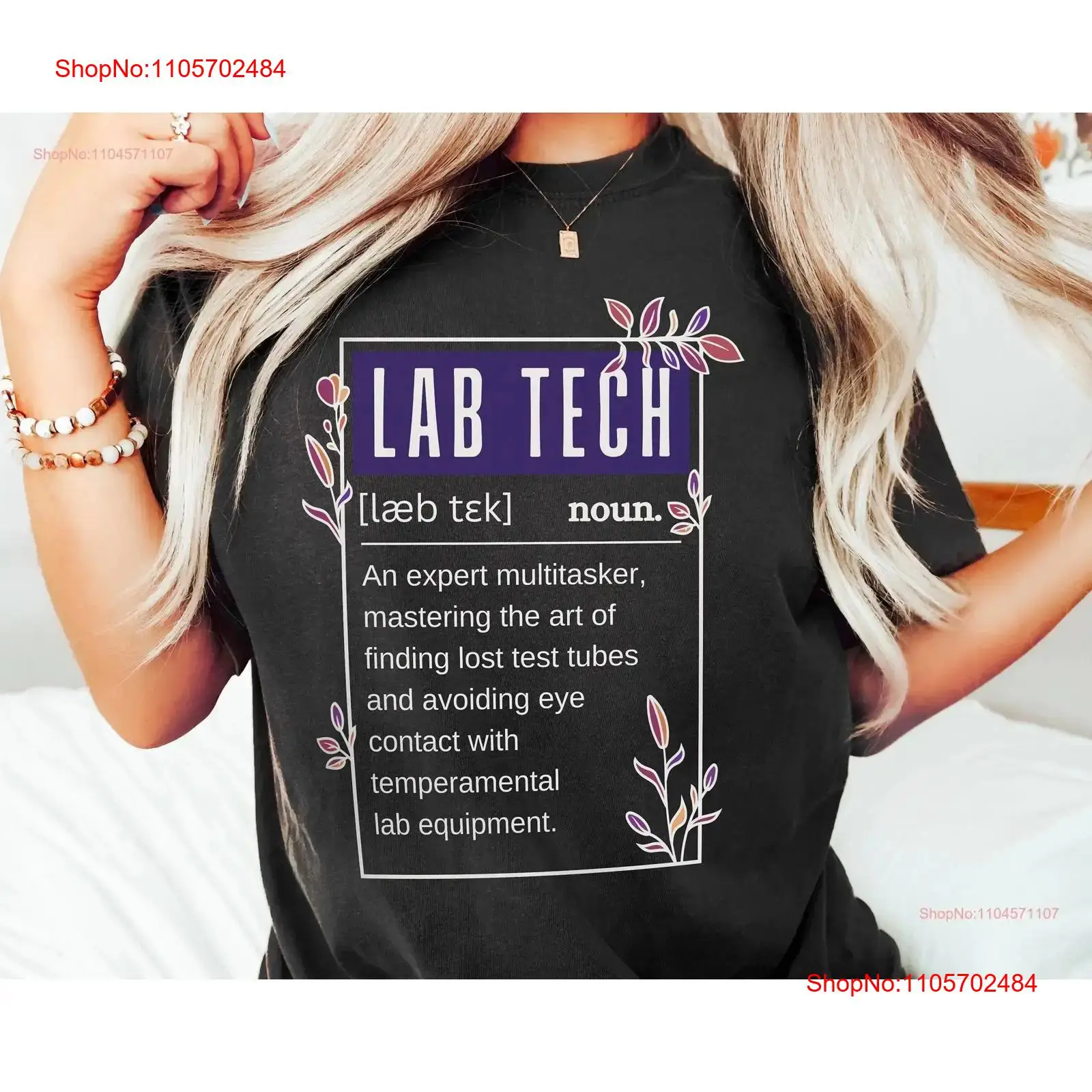 Camiseta engraçada para técnic - Medical Lab Tech avaliação e preço